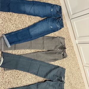 Stylish Blue and Gray Men's Jeans skinny